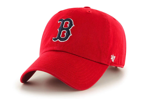 47 Brand Boston Red Sox Red Clean Up Adjustable Cap
