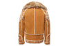 Jordan Craig 91625 Men's El Jefe Shearling Moto Jacket, Cognac