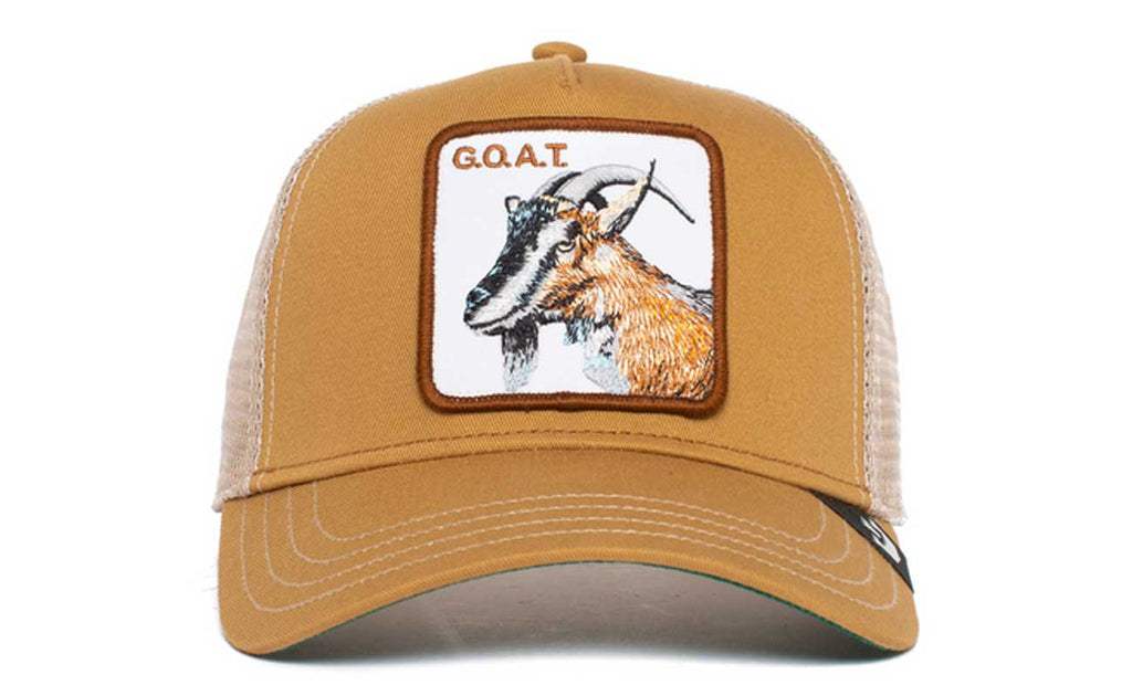 Goorin Bros The GOAT Khaki Trucker Hat