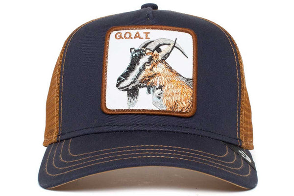 Goorin Bros The GOAT Charcoal Trucker Hat