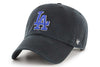 Clean Up MLB Los Angeles Dodgers Black Royal Adjustable Cap