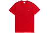 Men's V-neck Pima Cotton Jersey T-shirt, Red