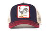 Goorin Bros All American Rooster Navy Adjustable Cap