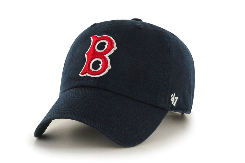 Clean Up MLB Boston Red Sox Cooperstown Navy Adjustable Cap