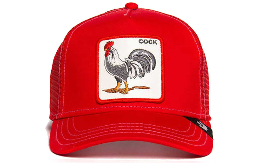 Goorin Bros The Cock Red Trucker Hat