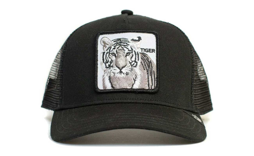 Goorin Bros The White Tiger Black Trucker Hat