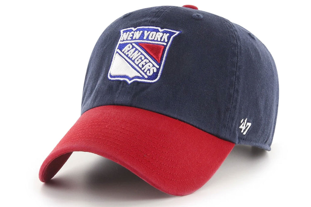Clean Up New York Rangers Royal Two Tone Adjustable Cap