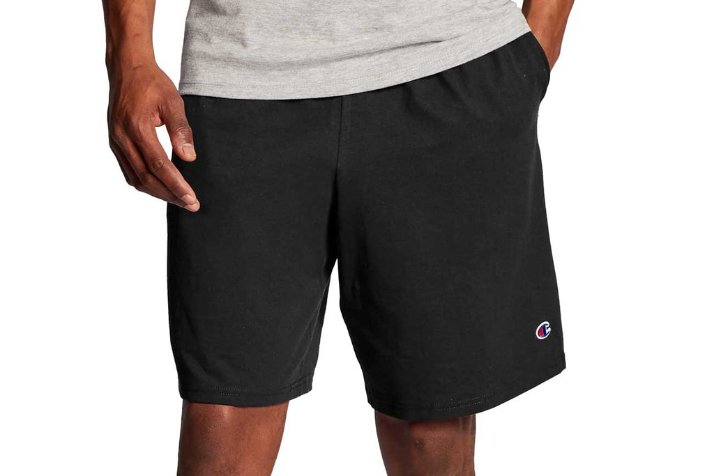 Men's Oxford Black 9-Inch Classic Jersey Cotton Shorts