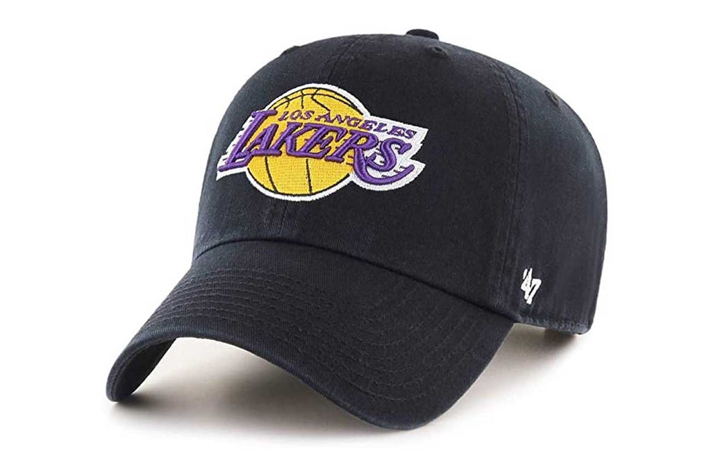 Clean Up MLB Los Angeles Lakers Black Adjustable Cap