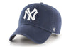 Clean Up New York Yankees Cooperstown Giant Logo Adjustable Cap
