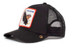Goorin Bros The Freedom Eagel Black Trucker Hat