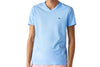 Men's V-neck Pima Cotton Jersey T-shirt, Sky Blue