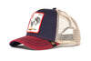 Goorin Bros All American Rooster Navy Adjustable Cap