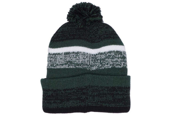 Milwaukee Bucks Dark Green Northward Cuff Knit with Pom