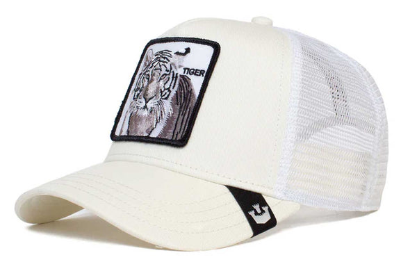 Goorin Bros The White Tiger White Trucker Hat