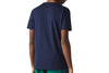 Men's V-neck Pima Cotton Jersey T-shirt, Dark Navy
