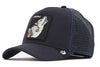 Goorin Bros The Lone Wolf Navy Trucker Hat