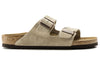 Arizona Taupe Suede Leather Womens 51461