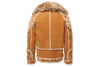 Jordan Craig Men's El Jefe Shearling Moto Jacket 91590 Cognac