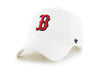 Clean Up MLB Boston Red Sox White Adjustable Cap