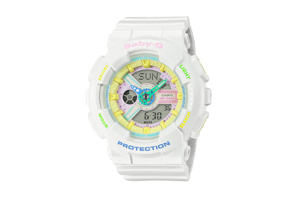 Women's Baby-G BA110TM-7A Watch White