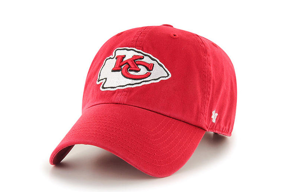 Clean Up NFL Kansas City Chiefs Red Adjustable Cap