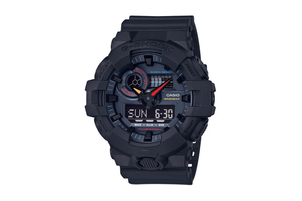 Men's Analog Digital GA700BMC-1A Watch Neo Tokyo Black