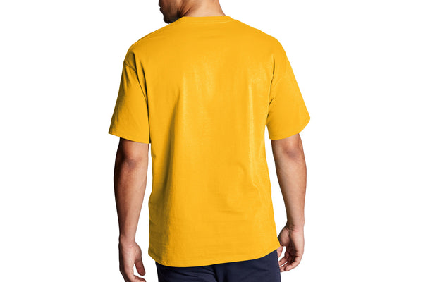 Men's Team Gold Classic Jersey Tee, Script Logo