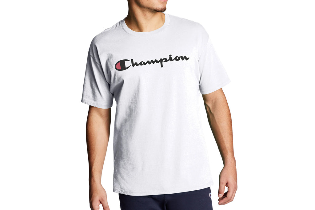 Champion graphic jersey tee online