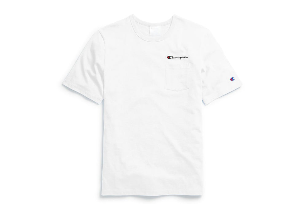 Life® Men's White Pocket T-Shirt