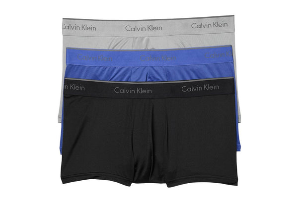 Men's 3PK Microfiber Stretch Low Rise Trunks NB1289 902