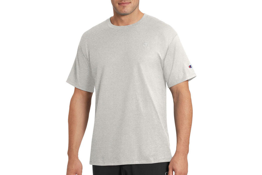 Men's Grey Classic Athletic Fit Jersey Tee